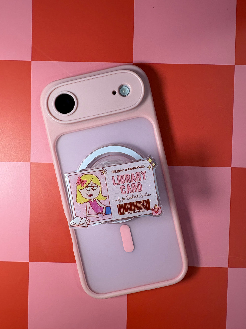 "Lizzie McGuire Library Card" Phone & E-Reader MagSafe Grip