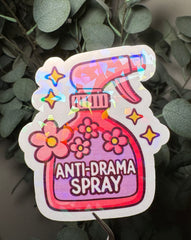 Anti-Drama Spray - Sticker