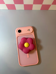 3D Flower (Pink) - Phone & E-Reader MagSafe Grip