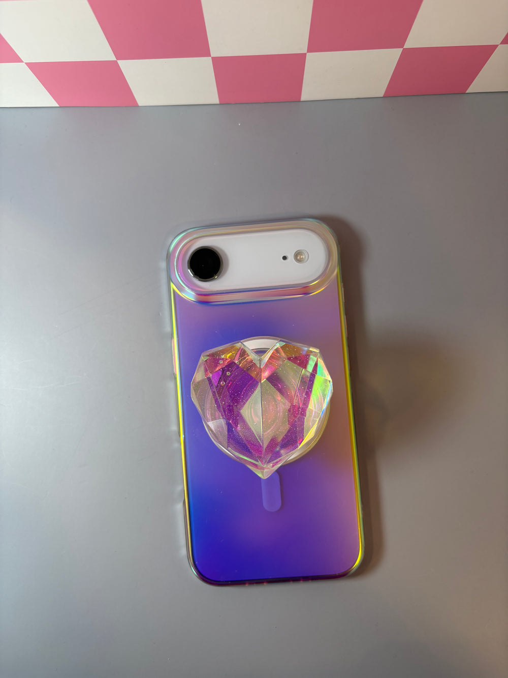 3D Heart Prism Phone & E-Reader MagSafe Grip