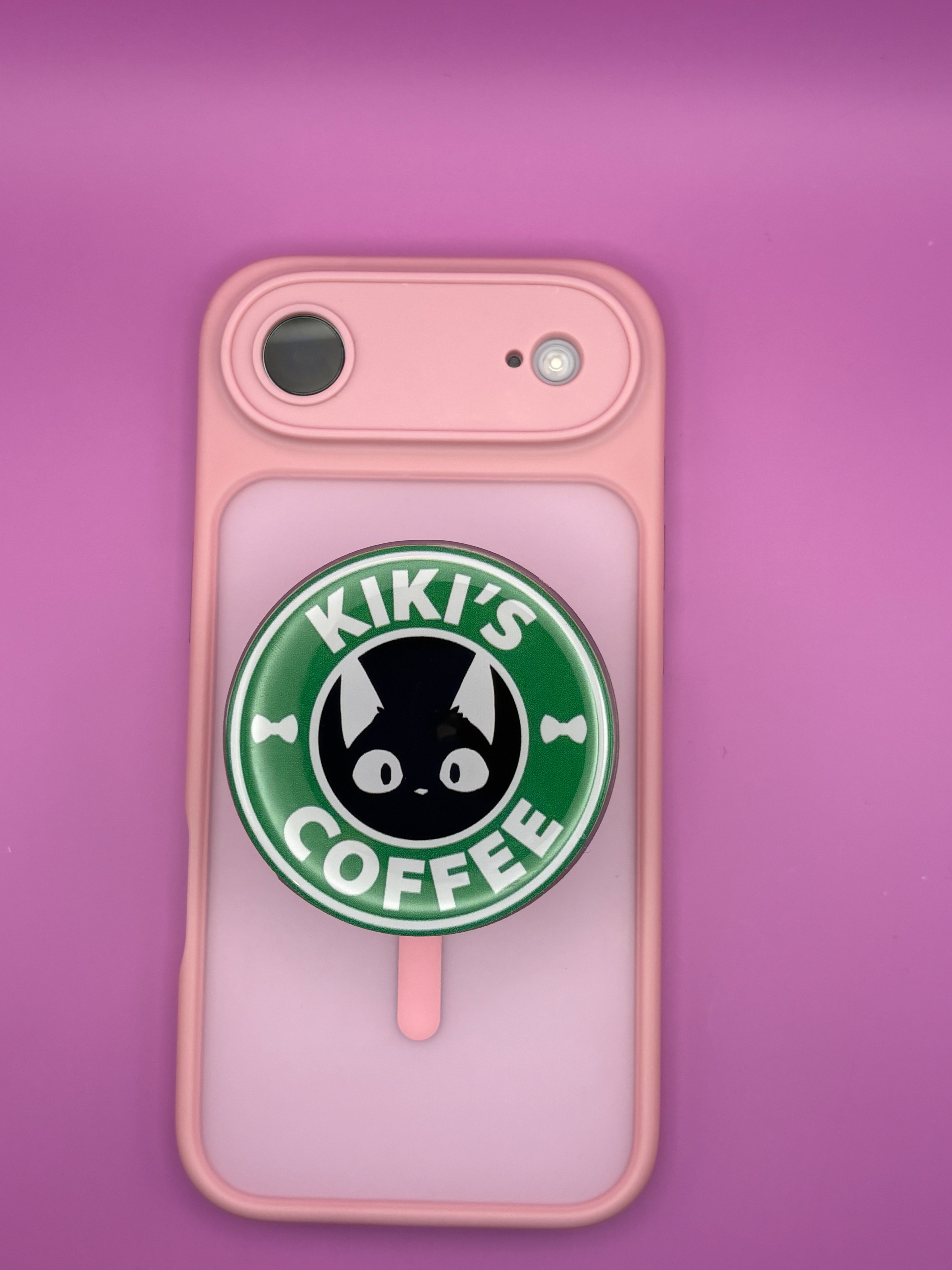 "Kiki's Coffee" Phone & E-Reader MagSafe Grip