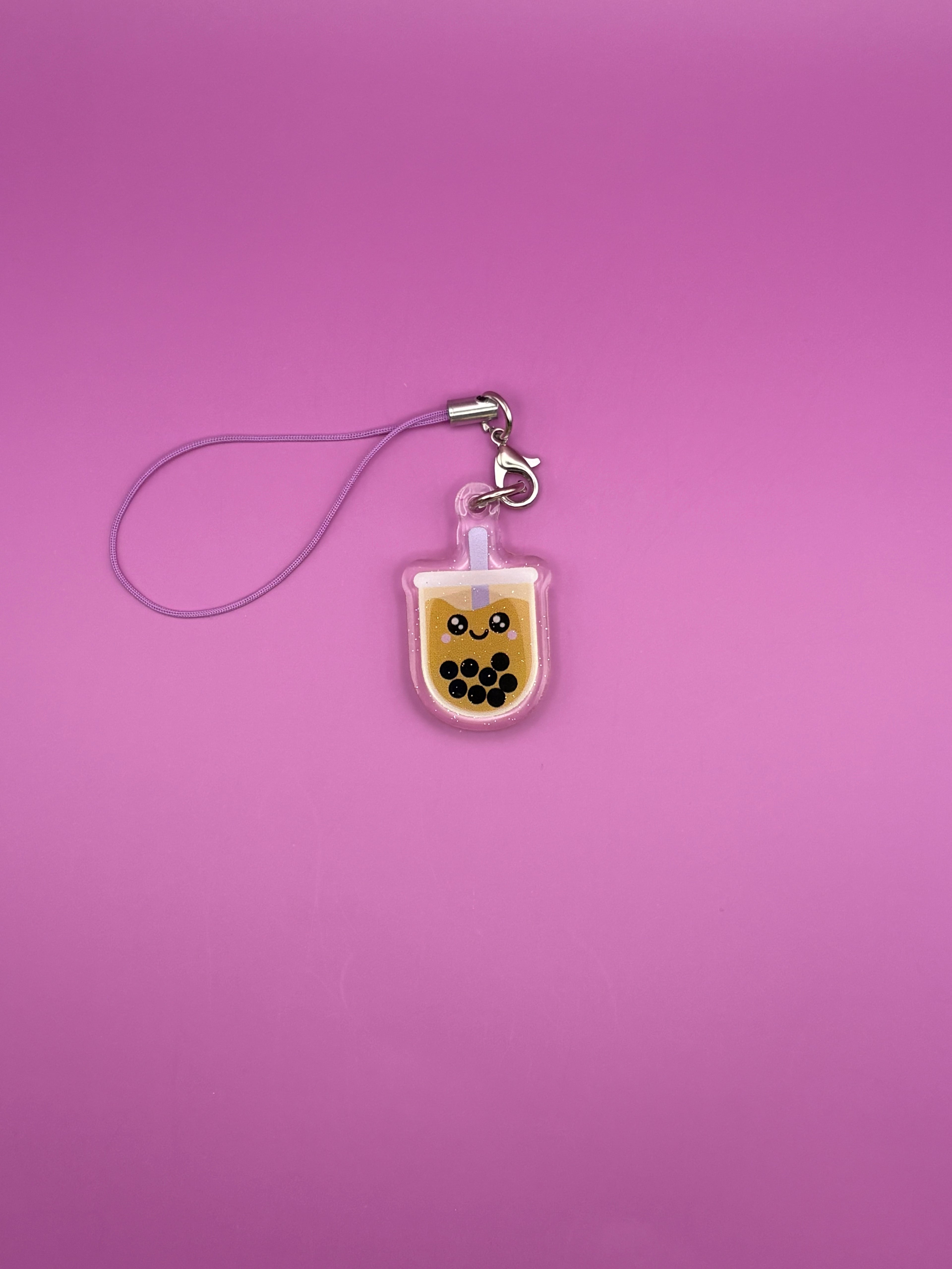 Boba Milk Tea - Phone Charm