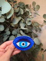 Evil Eye -Small Claw Clip