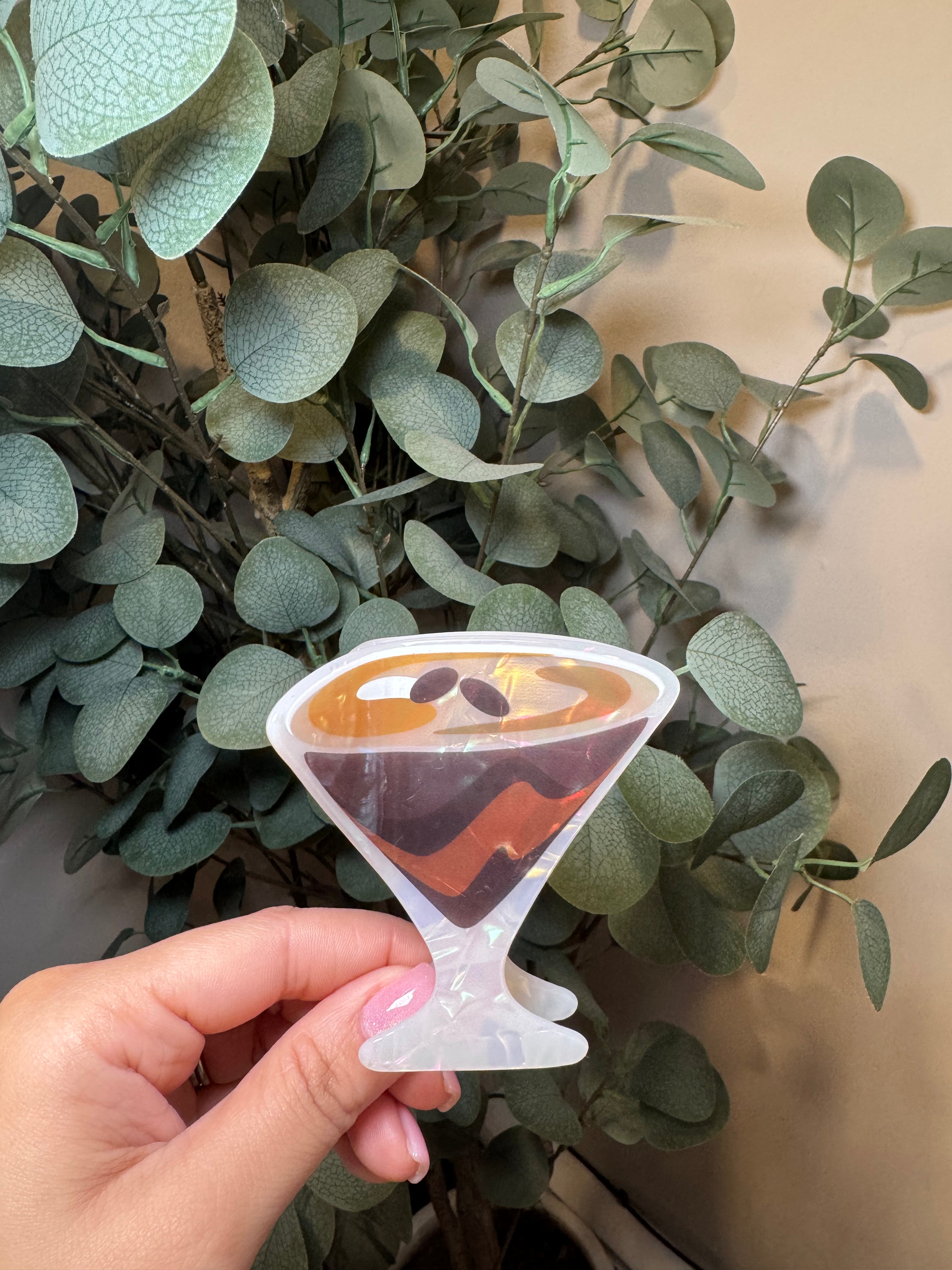 Espresso Martini -Small Claw Clip