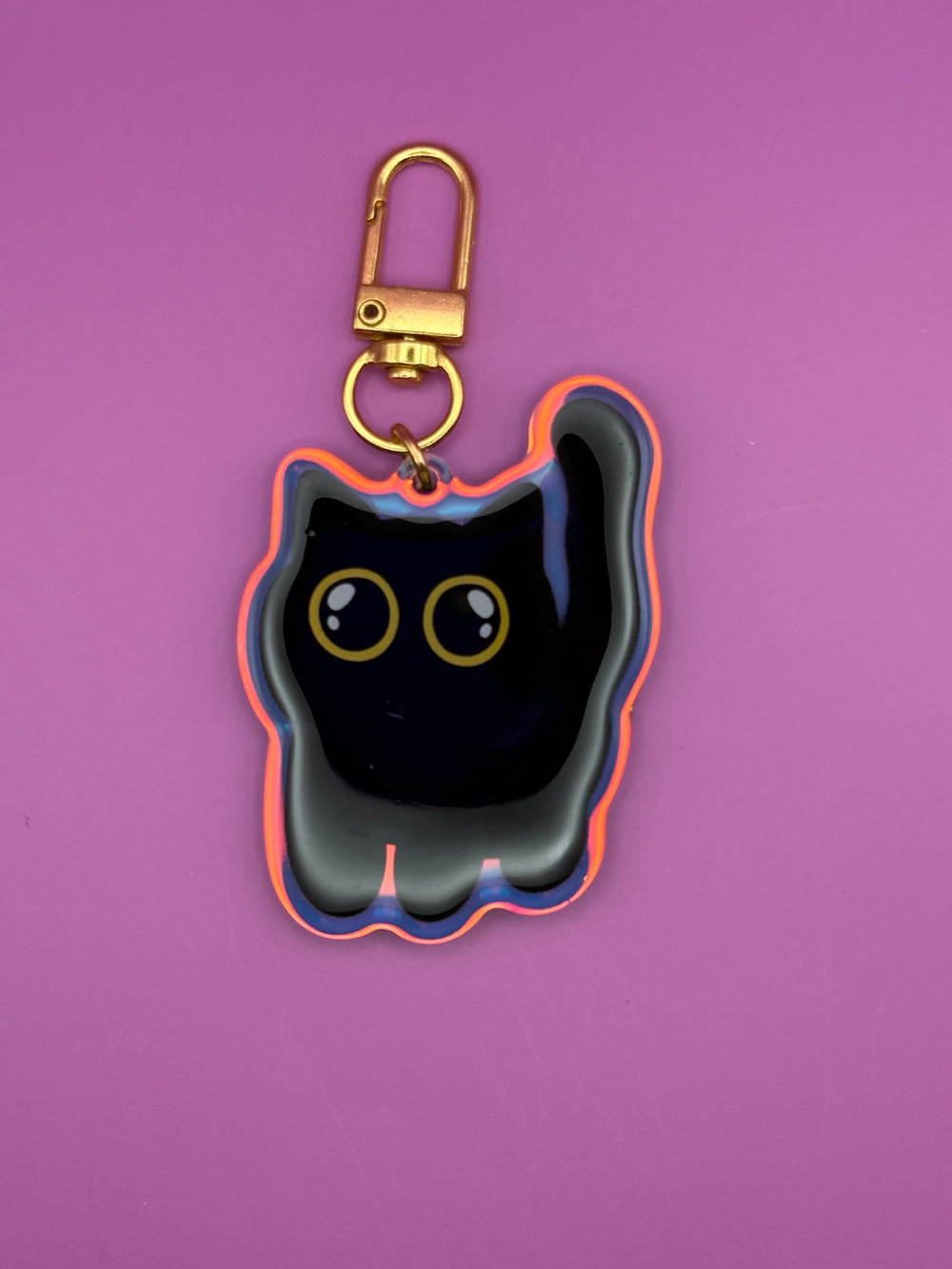 Black Cat - Keychain