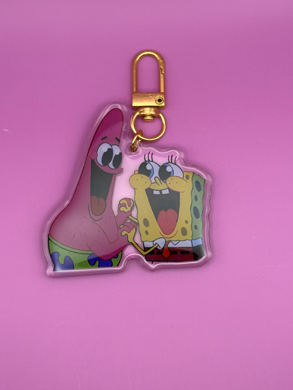 SpongeBob and Patrick - Keychain