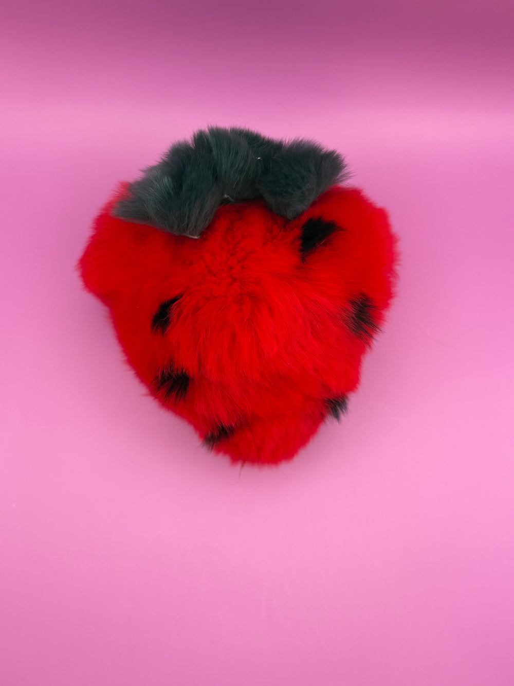 Red Strawberry Plushie - Bag Charm