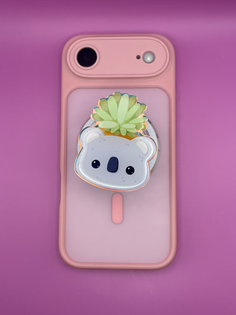 "Koala Succulent" Phone & E-Reader MagSafe Grip
