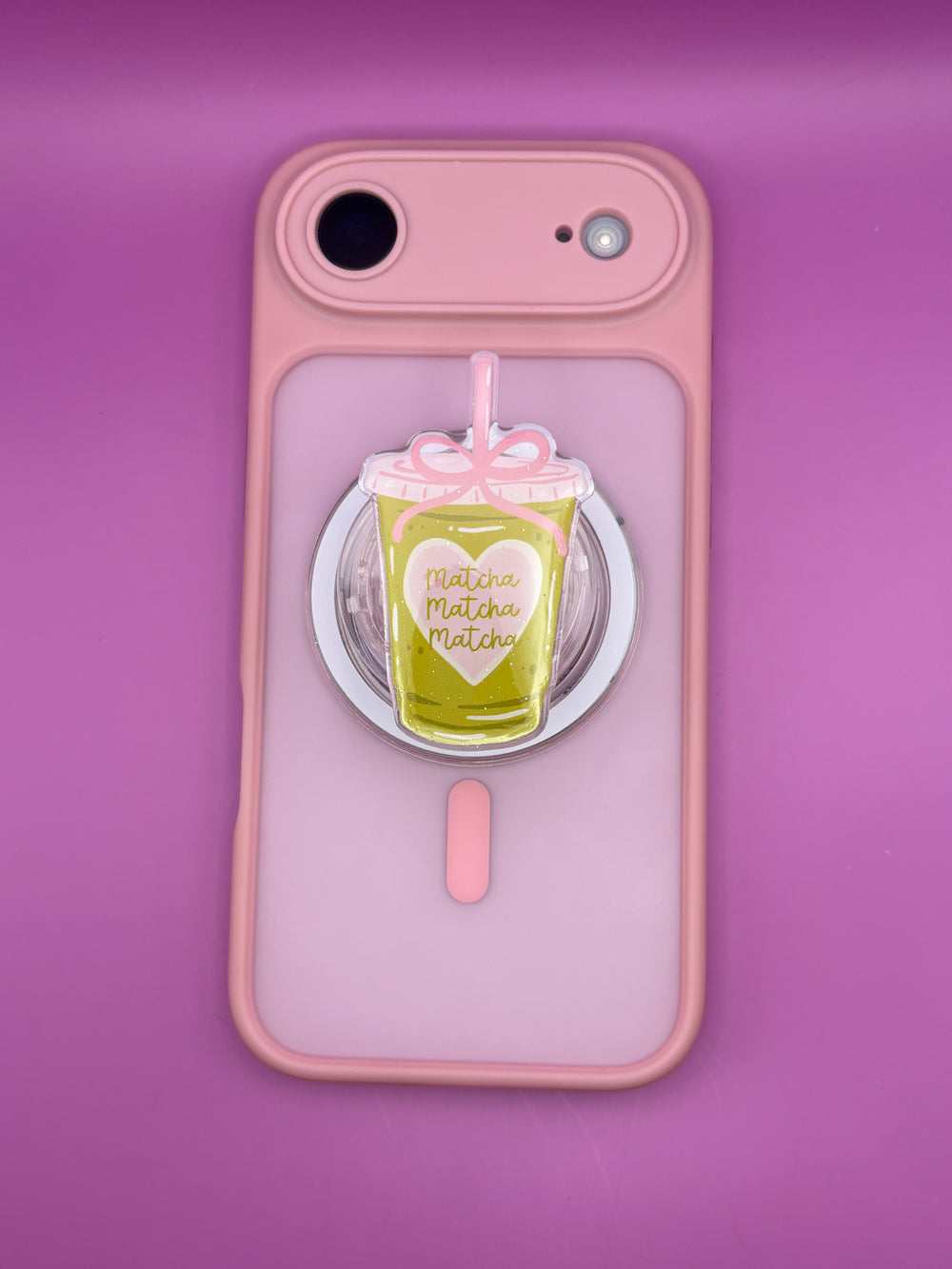 "Matcha"- Phone & E-Reader MagSafe Grip