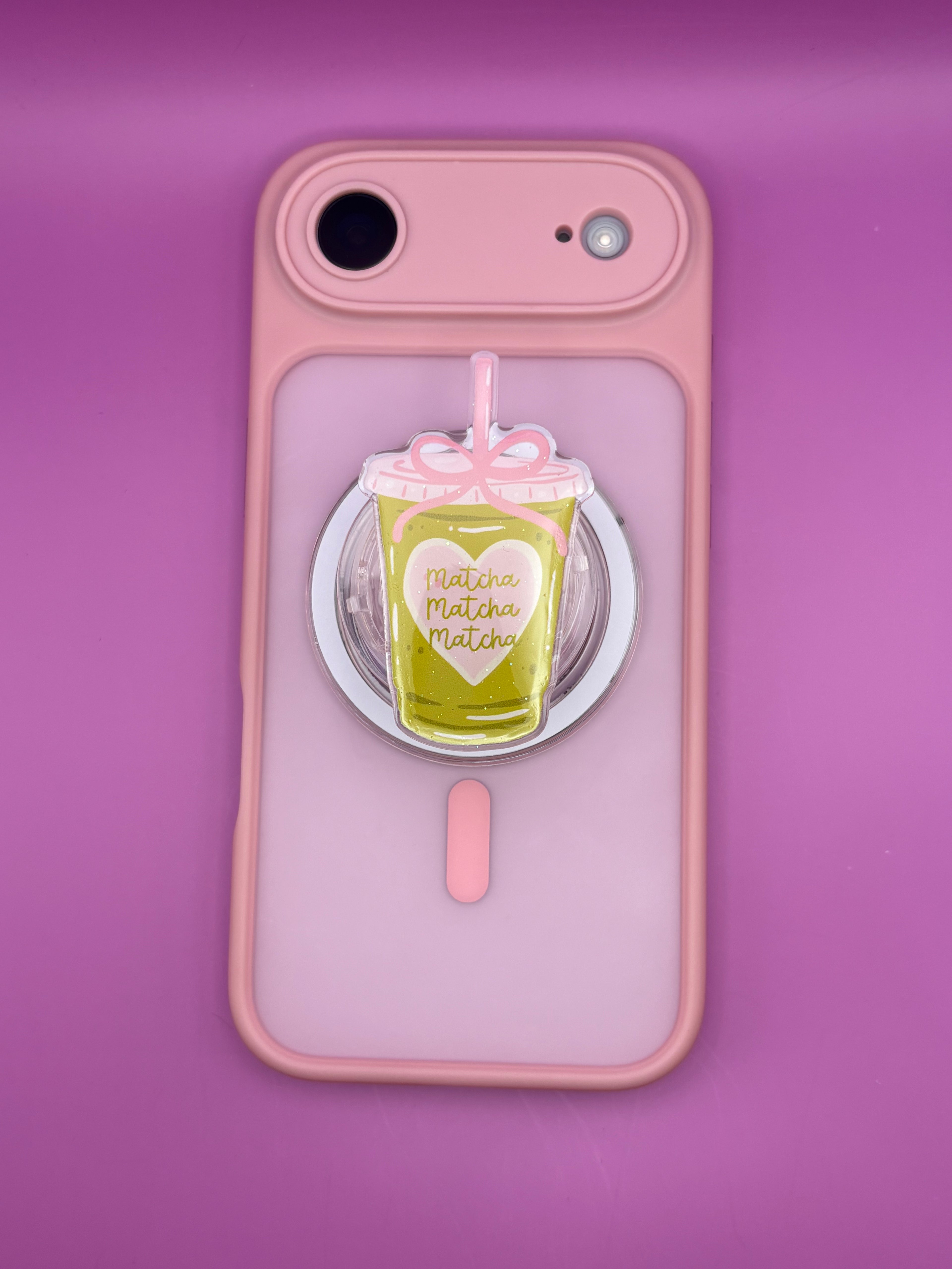 "Matcha"- Phone & E-Reader MagSafe Grip