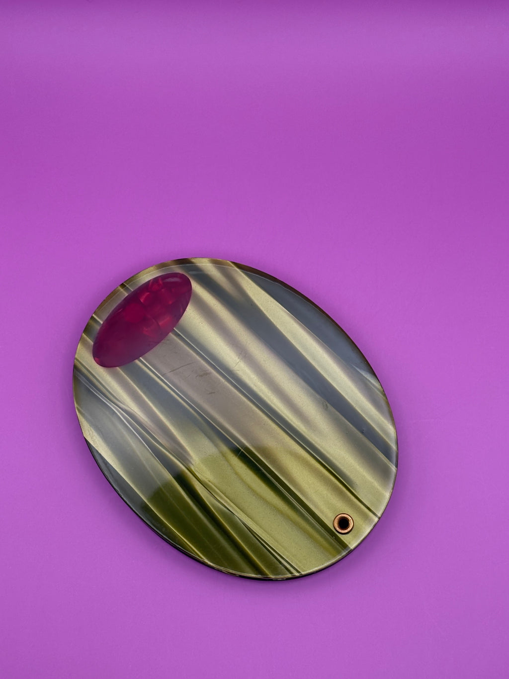 Olive - Acetate Pocket Mirror