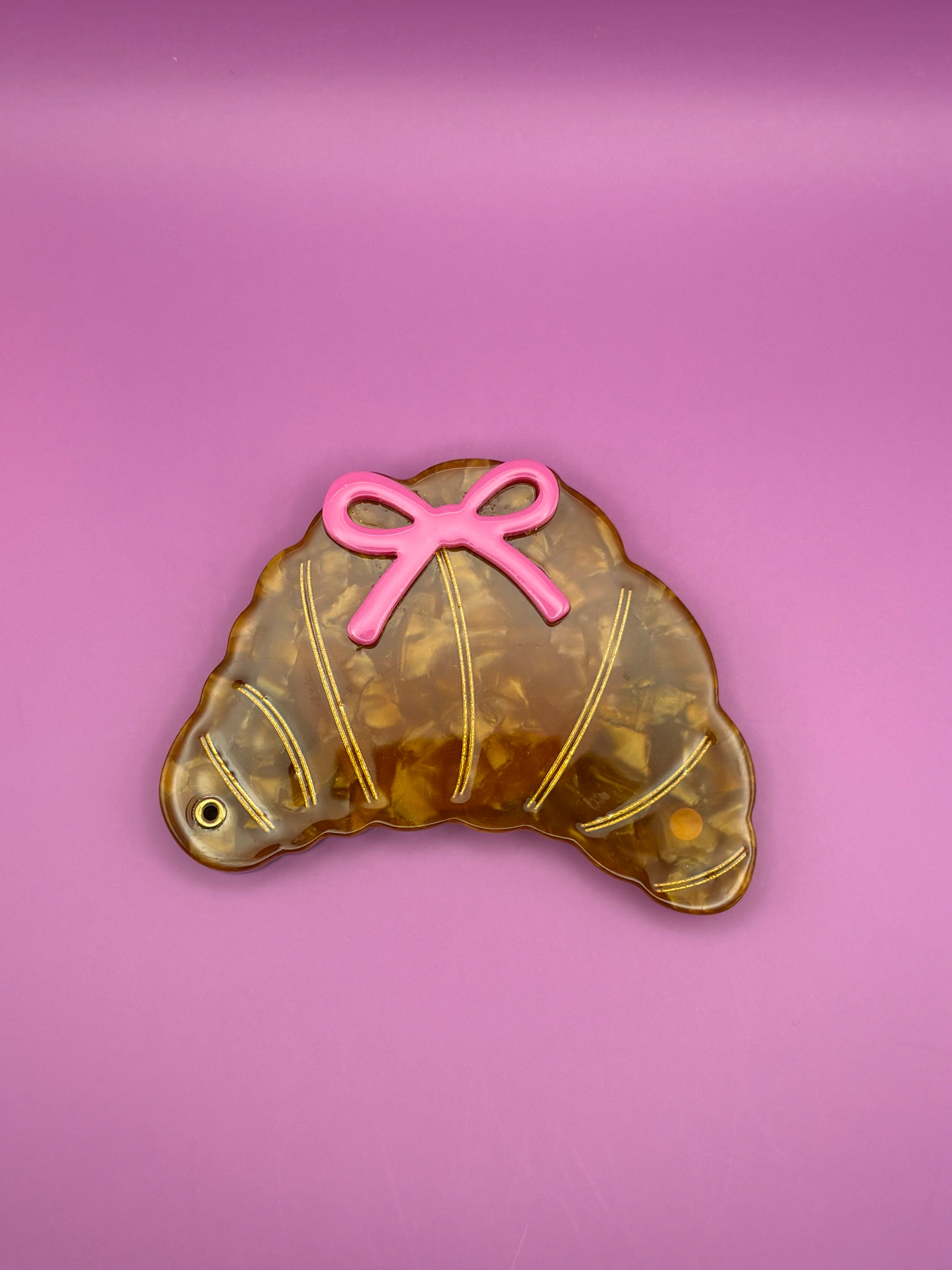 Croissant - Acetate Pocket Mirror