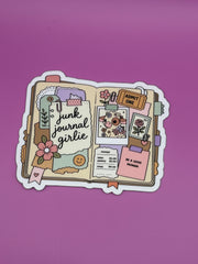 Junk Journal Girlie - Sticker