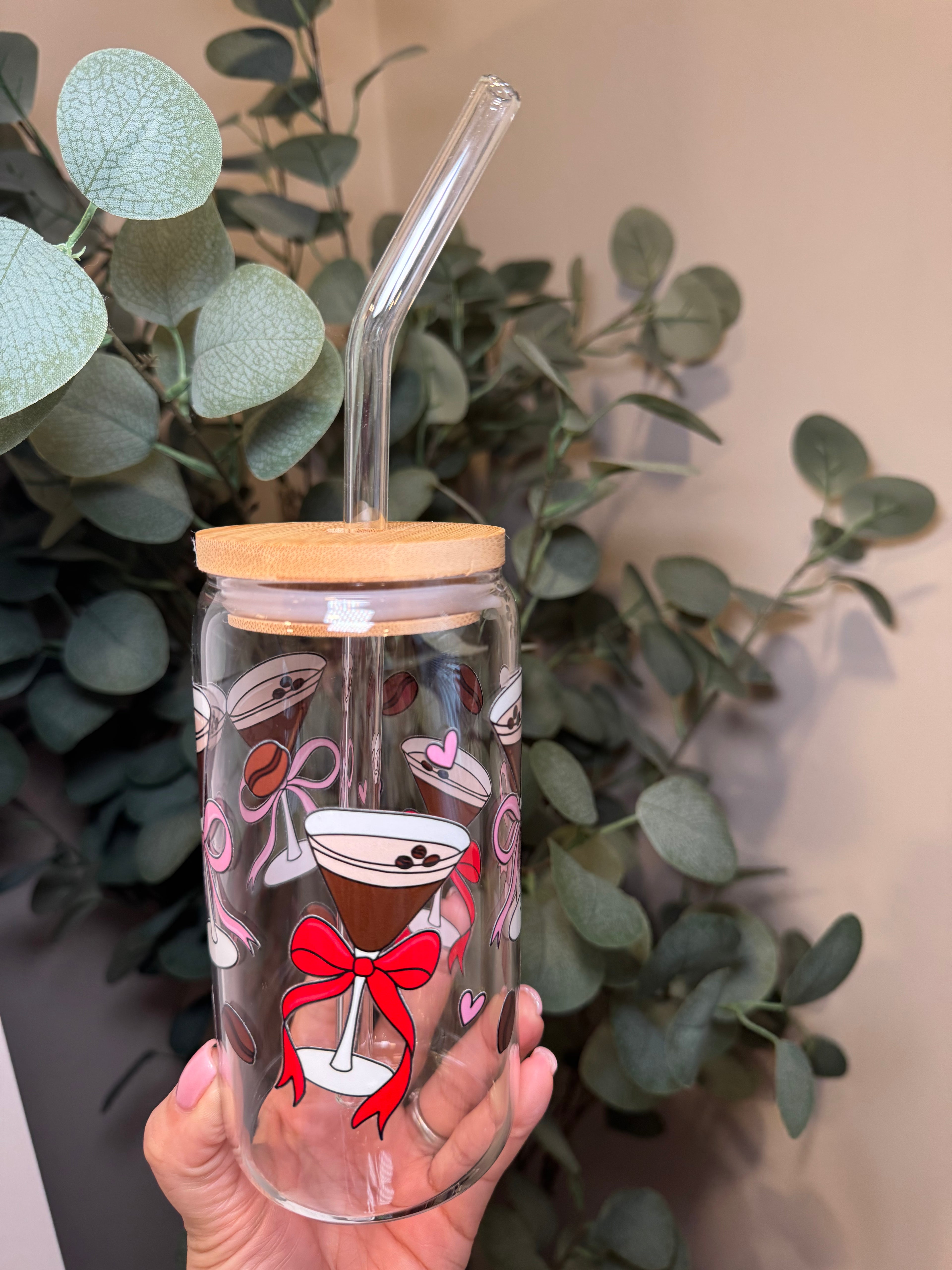 Espresso Martini - 16 Oz Glass Can – Hand wash only