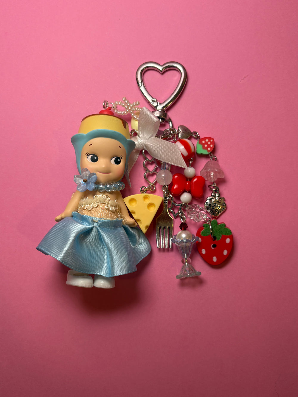 Pudding - Sonny Angel Keychain