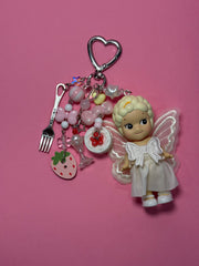 Popcorn- Sonny Angel Keychain