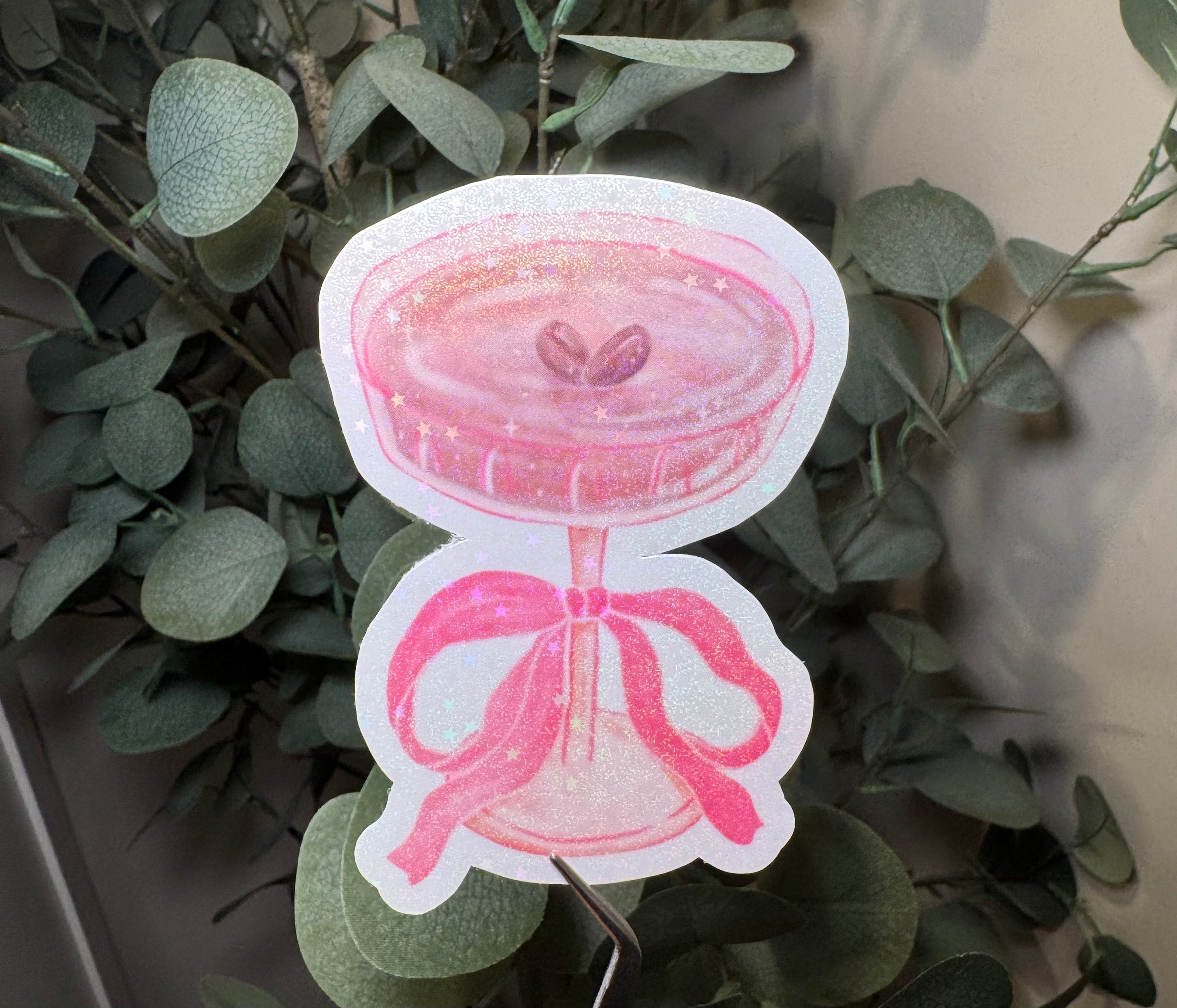 Espresso Martini - Sticker – Vinyl & Waterproof Sticker