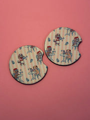 Cafe Pups - Car Coaster (Pack of 2)