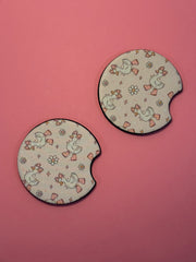 Silly Goose - Car Coaster (Pack of 2)