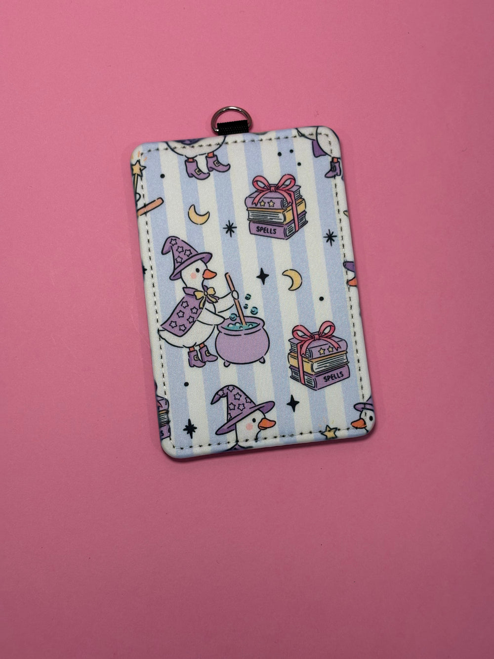 Witchy Goose - ID Badge Holder with Lanyard