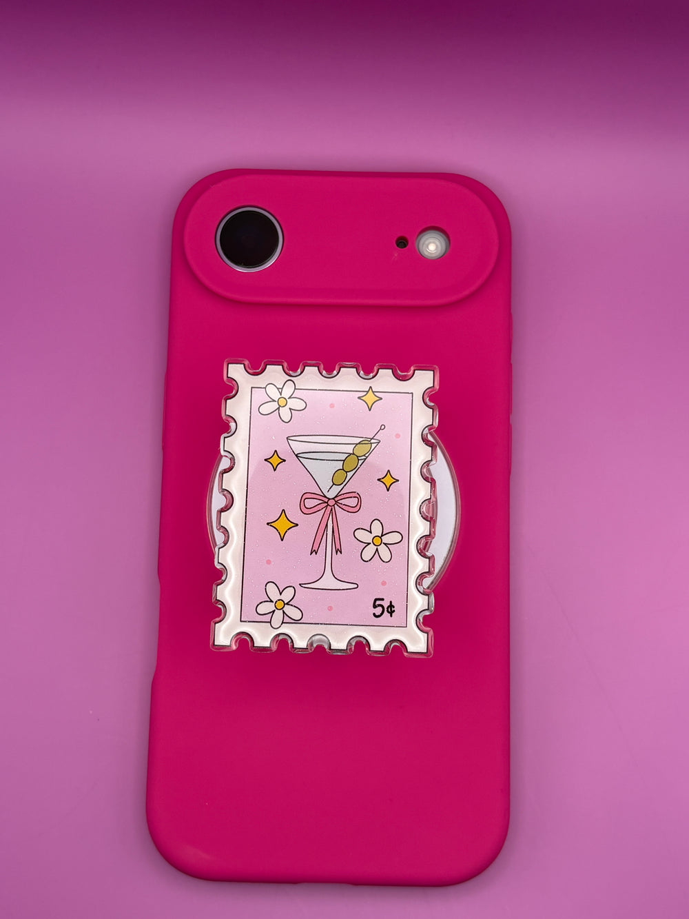 "Martini Stamp"- Phone & E-Reader MagSafe Grip