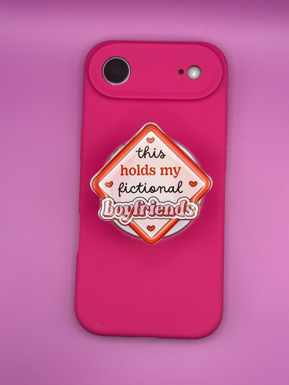 "This holds my fictional boyfriends"- Phone & E-Reader MagSafe Grip
