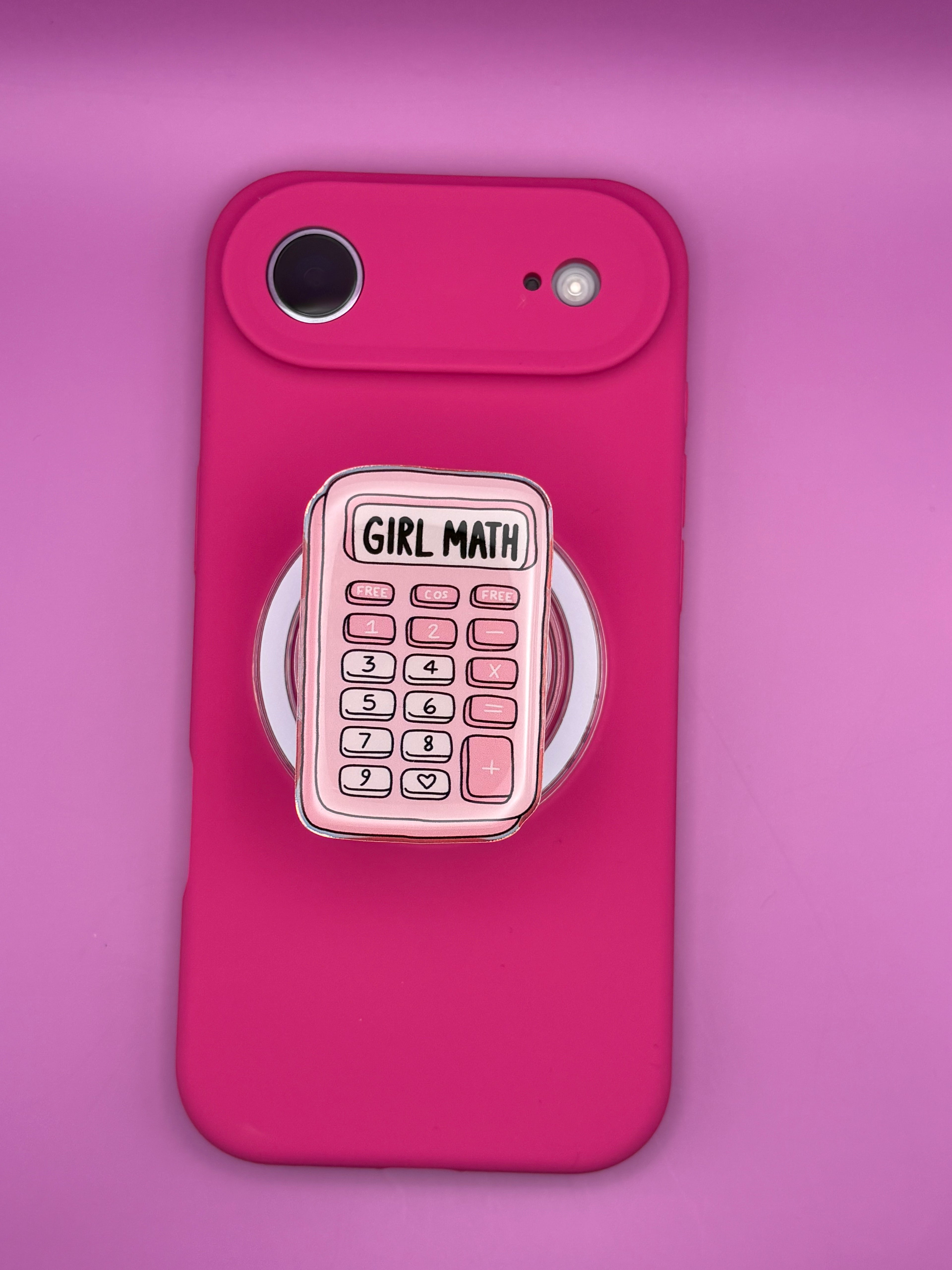"Girl Math"- Phone & E-Reader MagSafe Grip