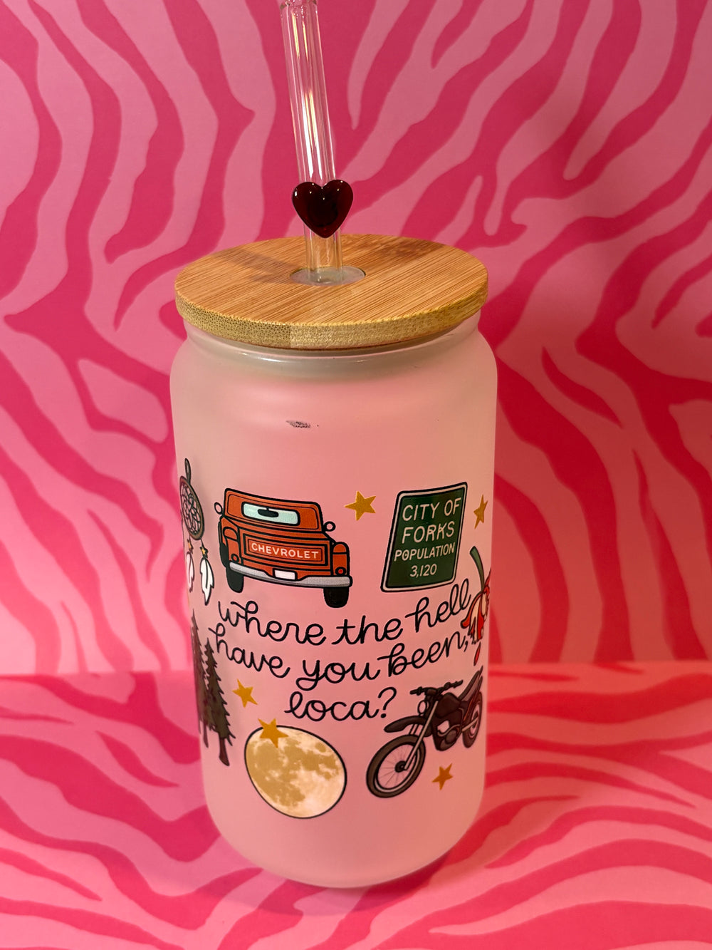 Where the hell have you been loca? - 16 Oz Glass Can