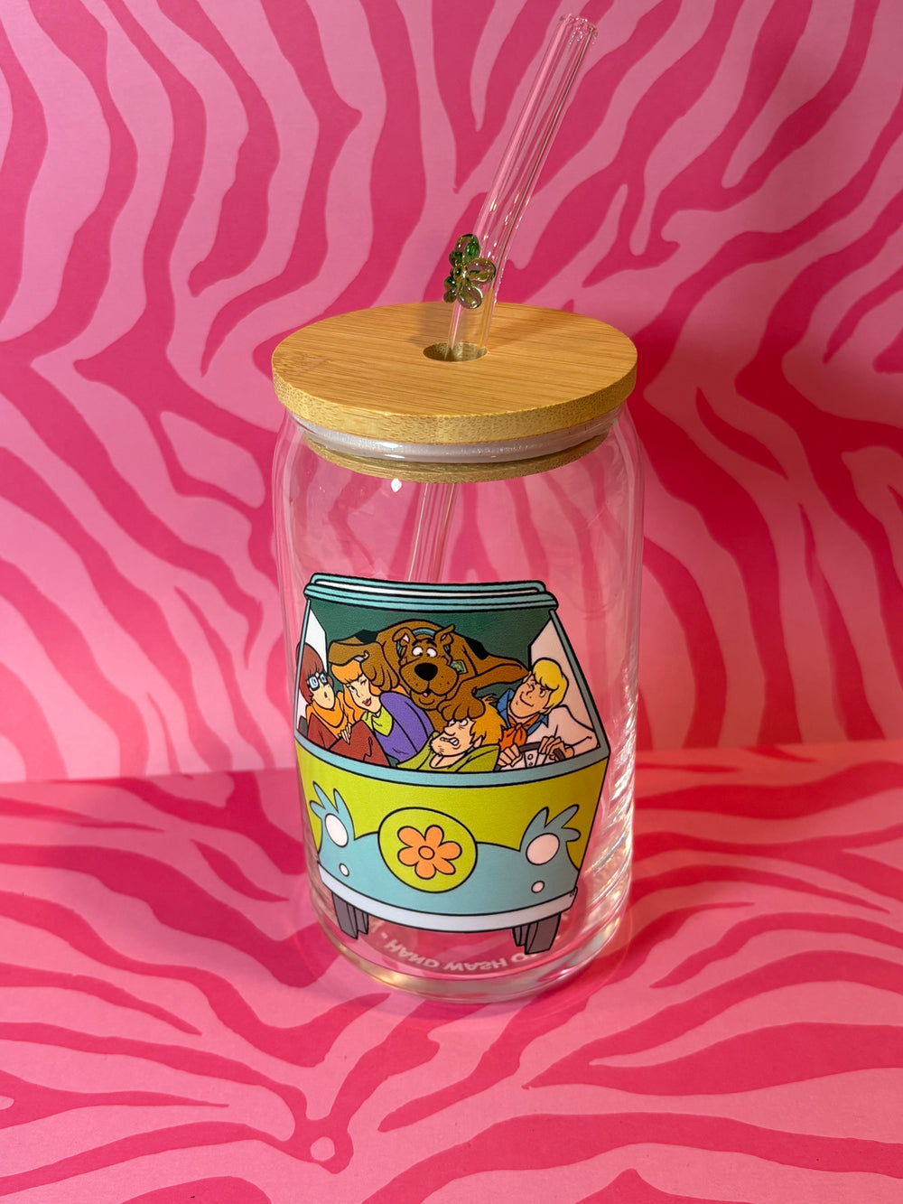 Scooby Doo - 16 Oz Glass Can