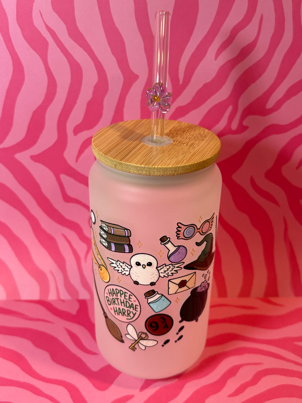 Harry Potter - 16 Oz Glass Can