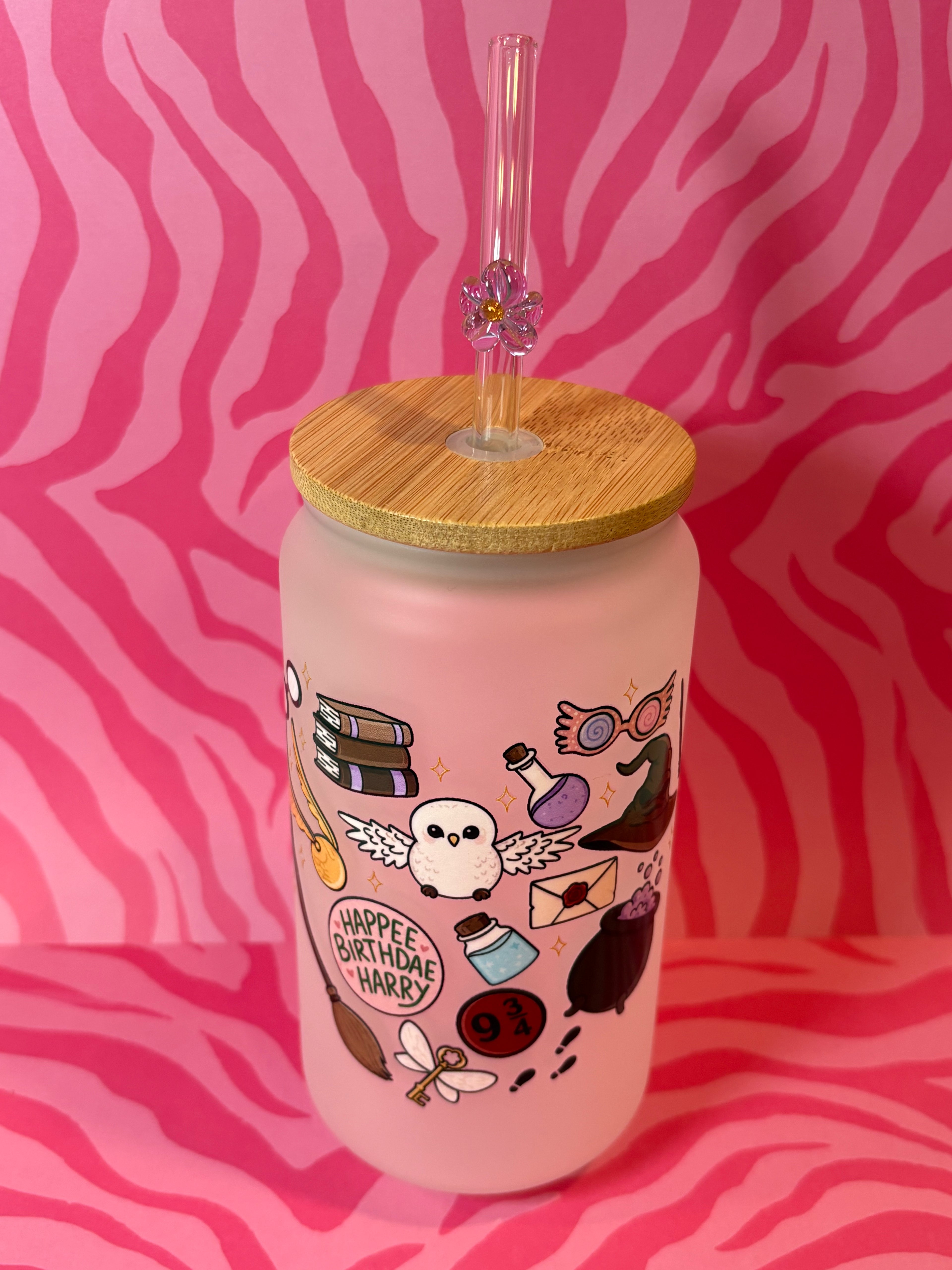 Harry Potter - 16 Oz Glass Can