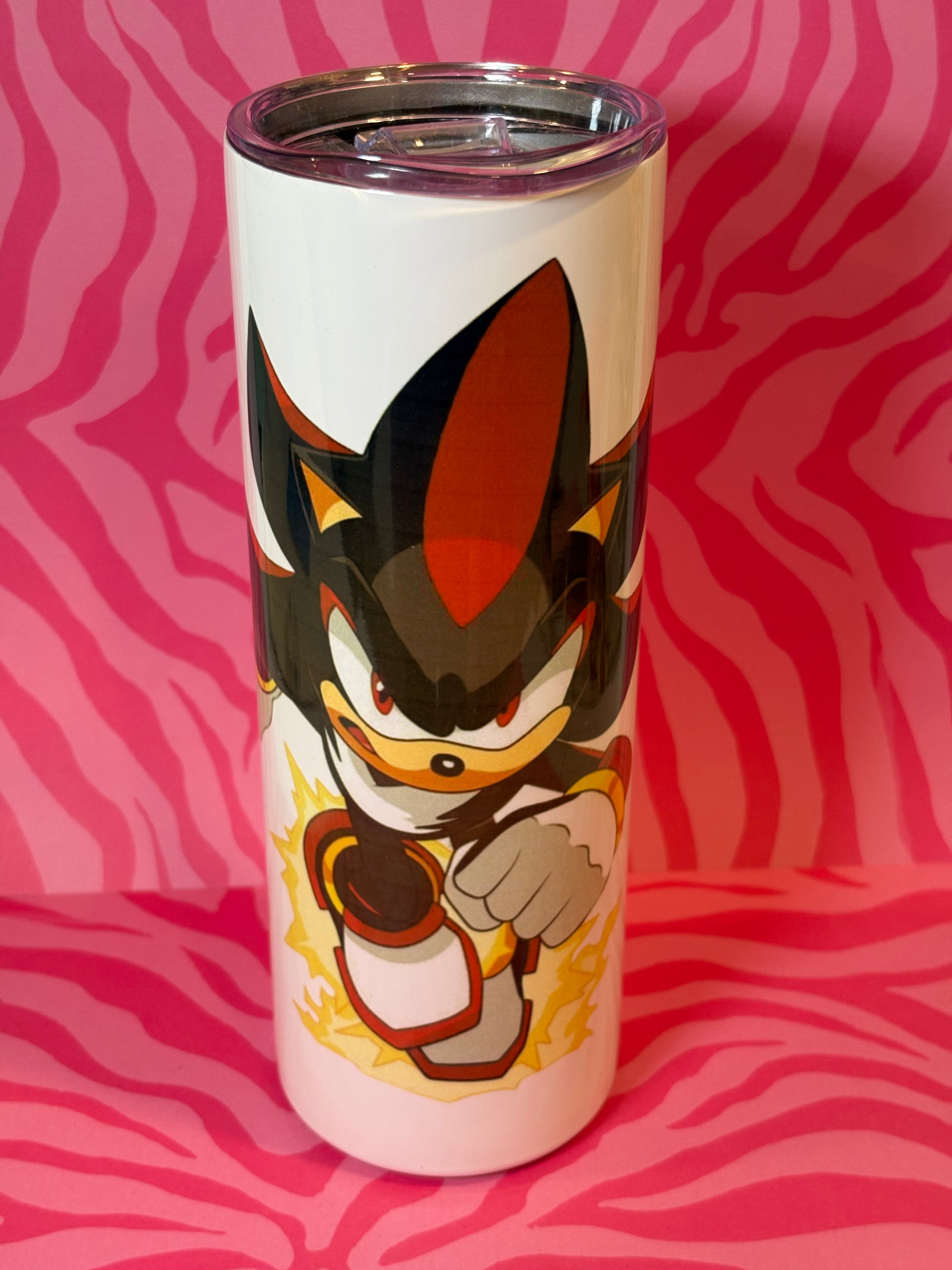 Shadow The Hedgehog - 20 Oz Metal Tumbler