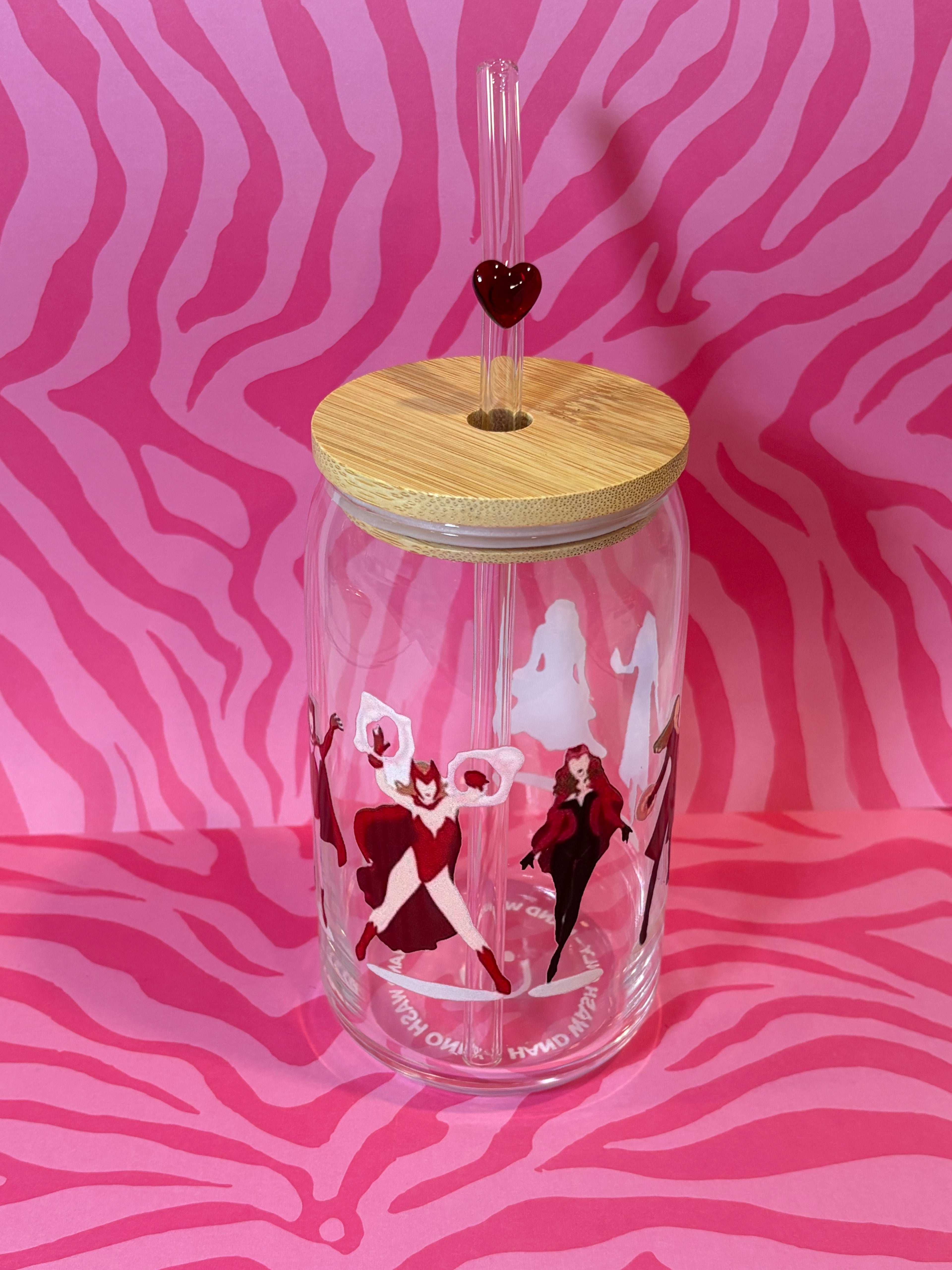 Scarlet Witch - 16 Oz Glass Can