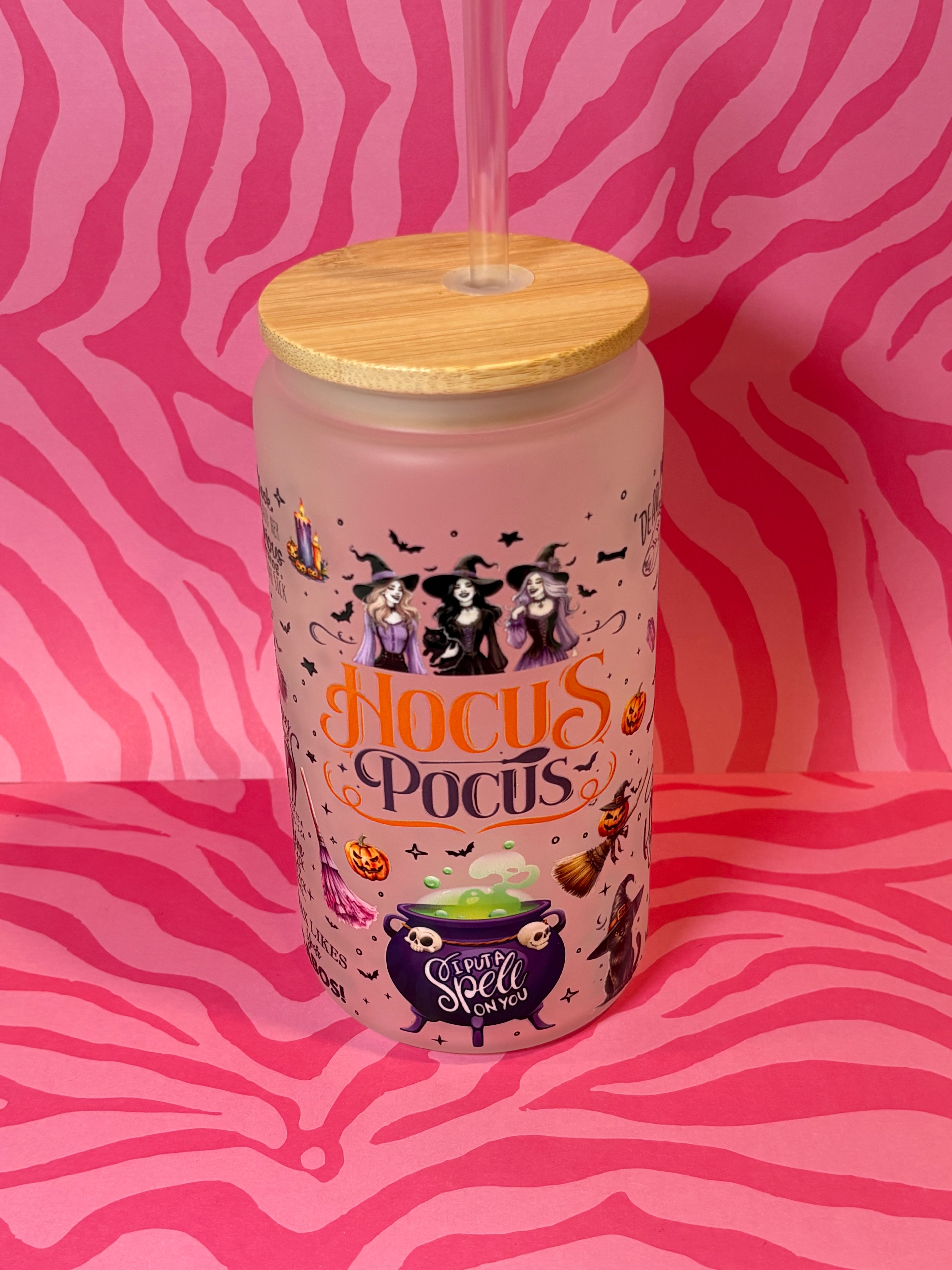 Hocus Pocus - 16 Oz Glass Can