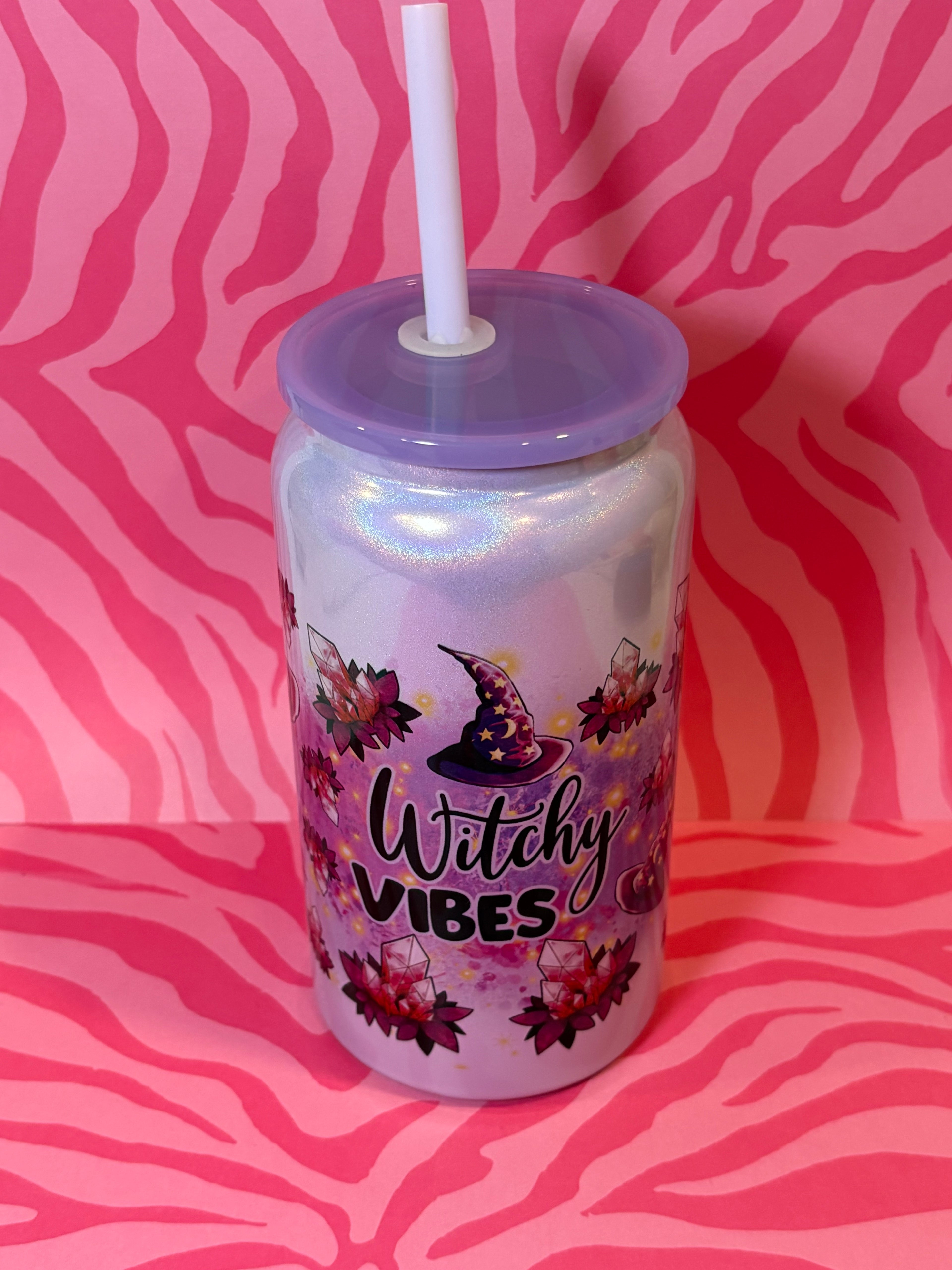 Witchy Vibes - 16 Oz Metal Can