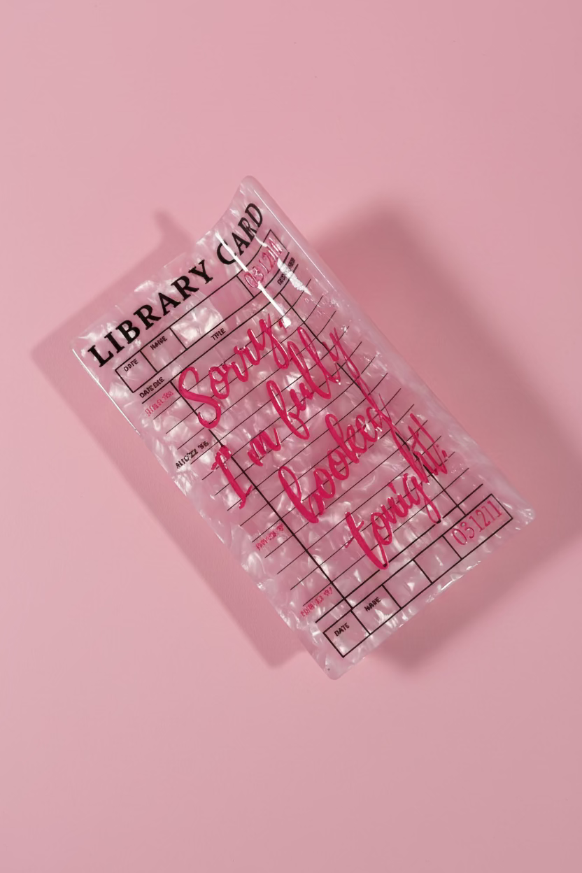 Sorry I'm fully booked! - JP Craft Lab Exclusive Claw Clip