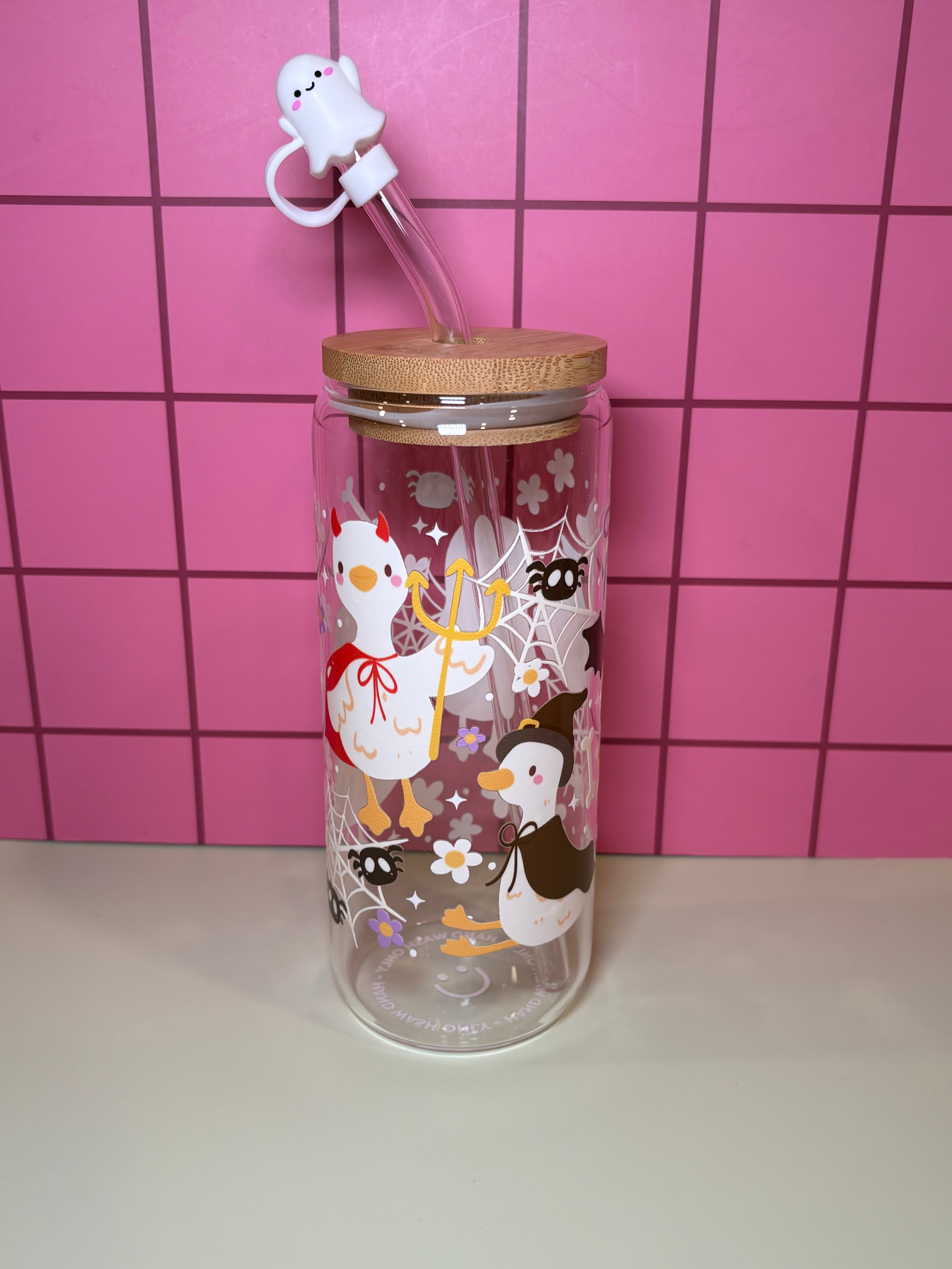 Spooky Goose - 20 Oz Glass Can