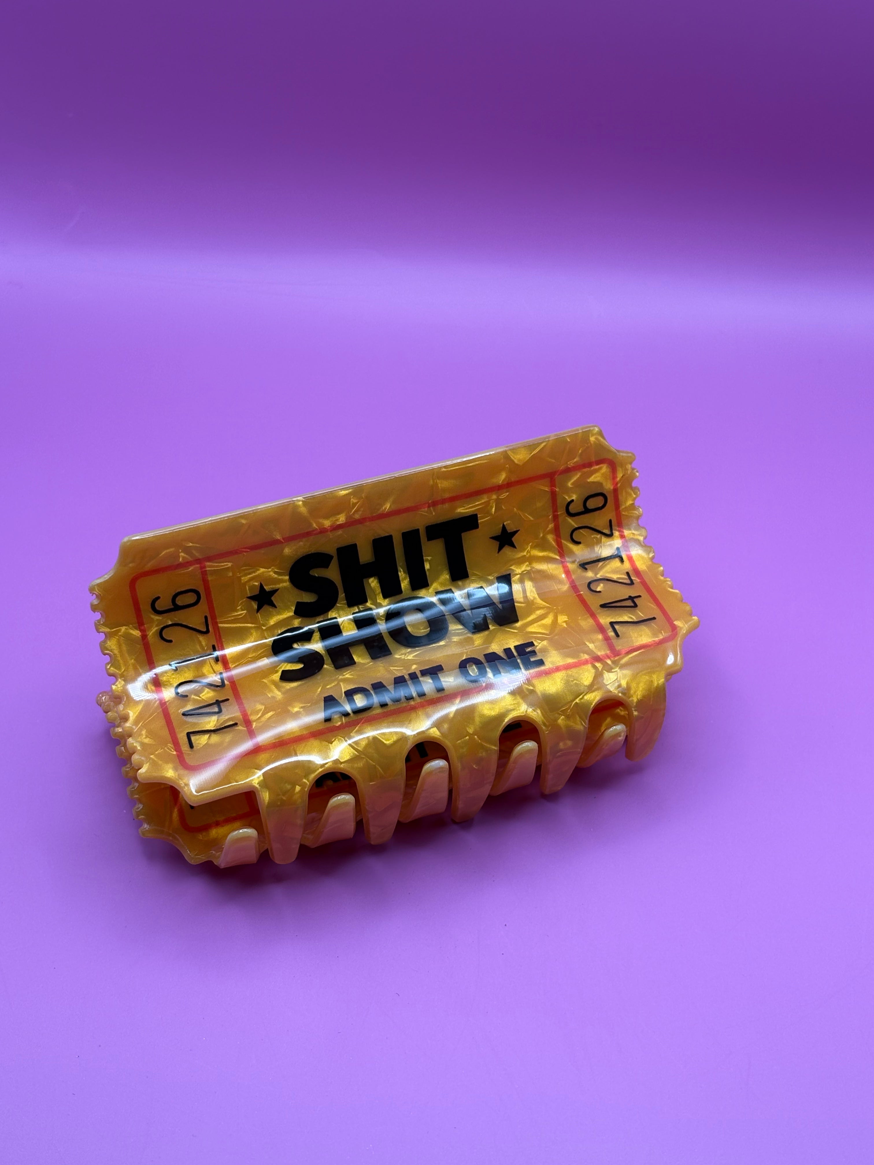 Shit Show -  Claw Clip