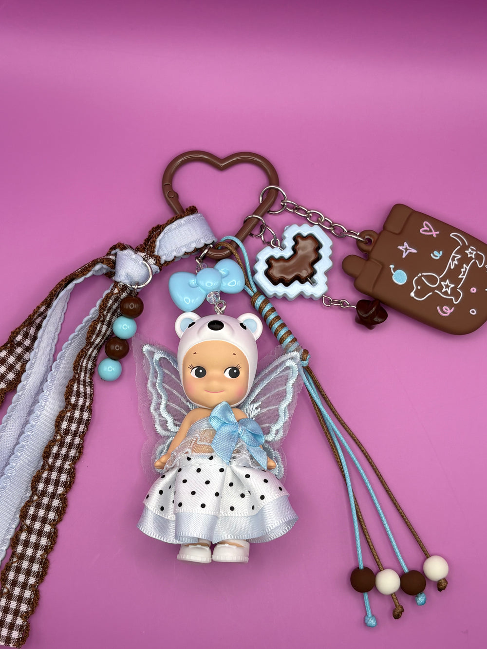 White Bear - Sonny Angel Keychain