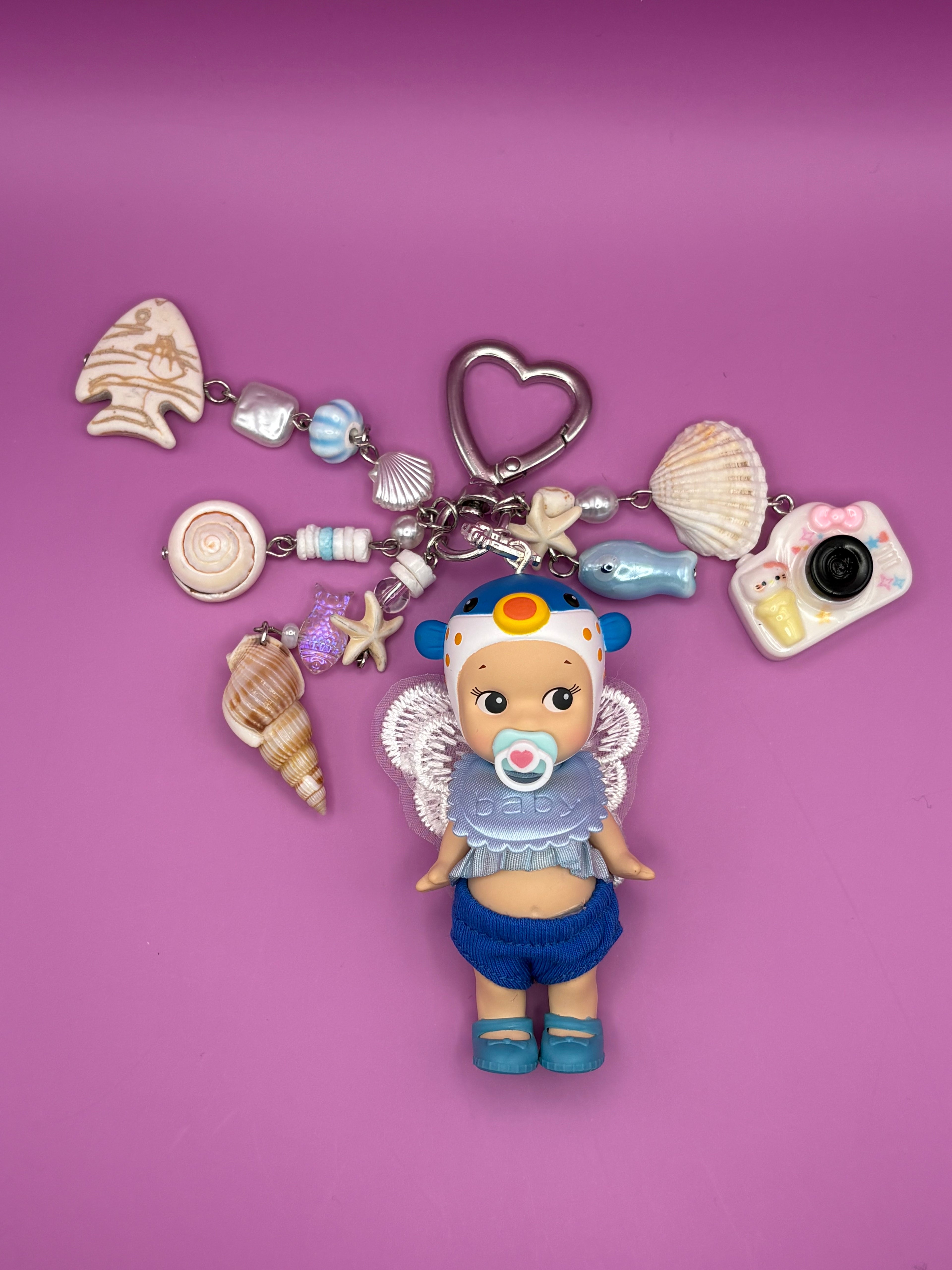 Blowfish - Sonny Angel Keychain