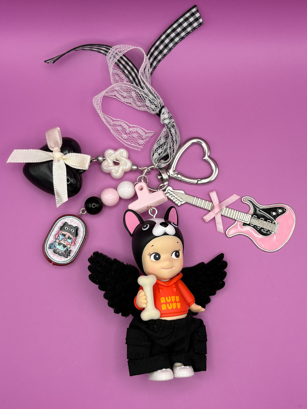 French Bull Dog (Dog Time)  - Sonny Angel Keychain