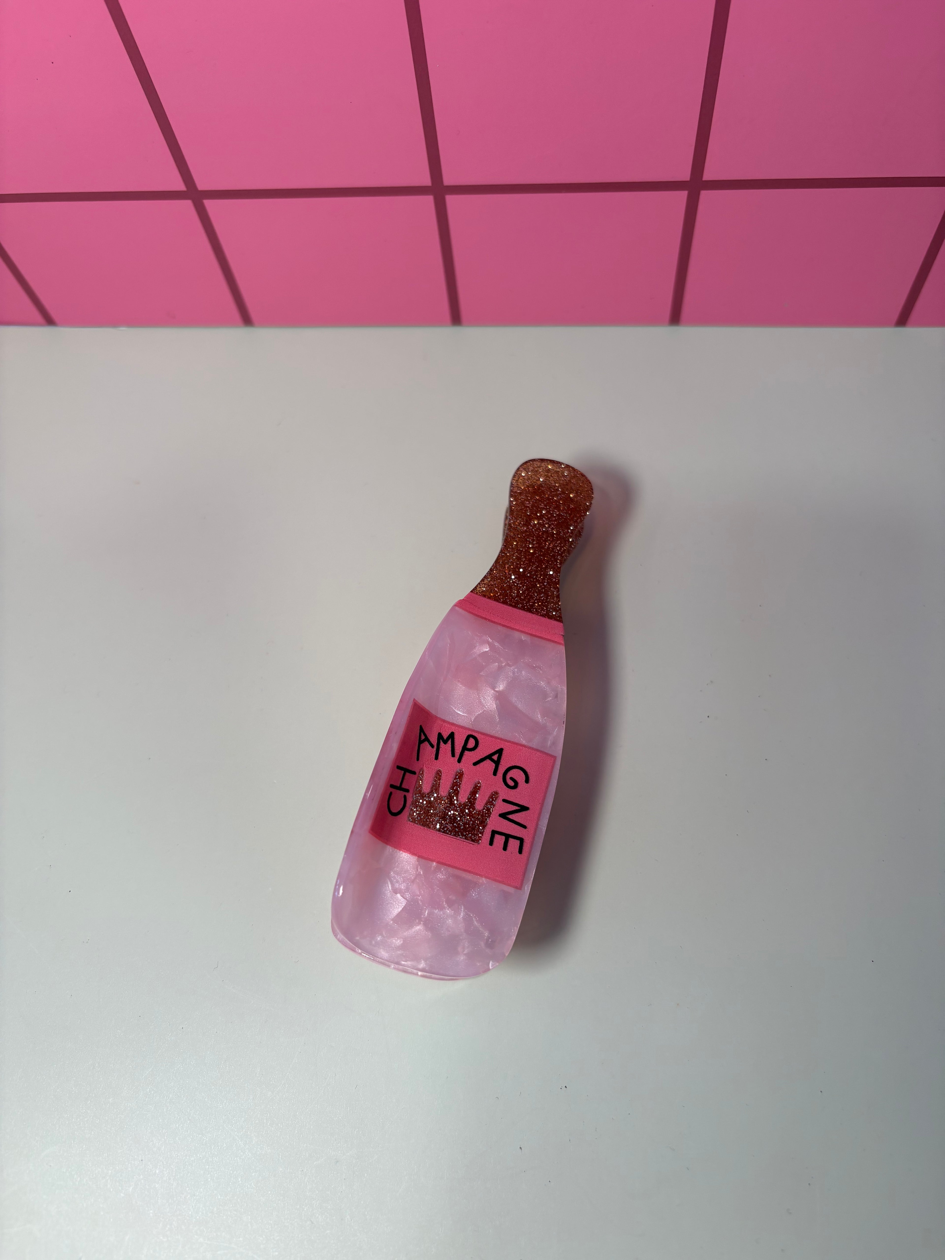 Champagne -  Claw Clip