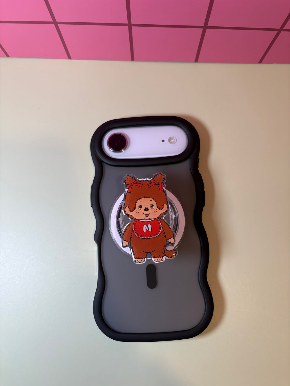 "Monchichi" Phone & E-Reader MagSafe Grip