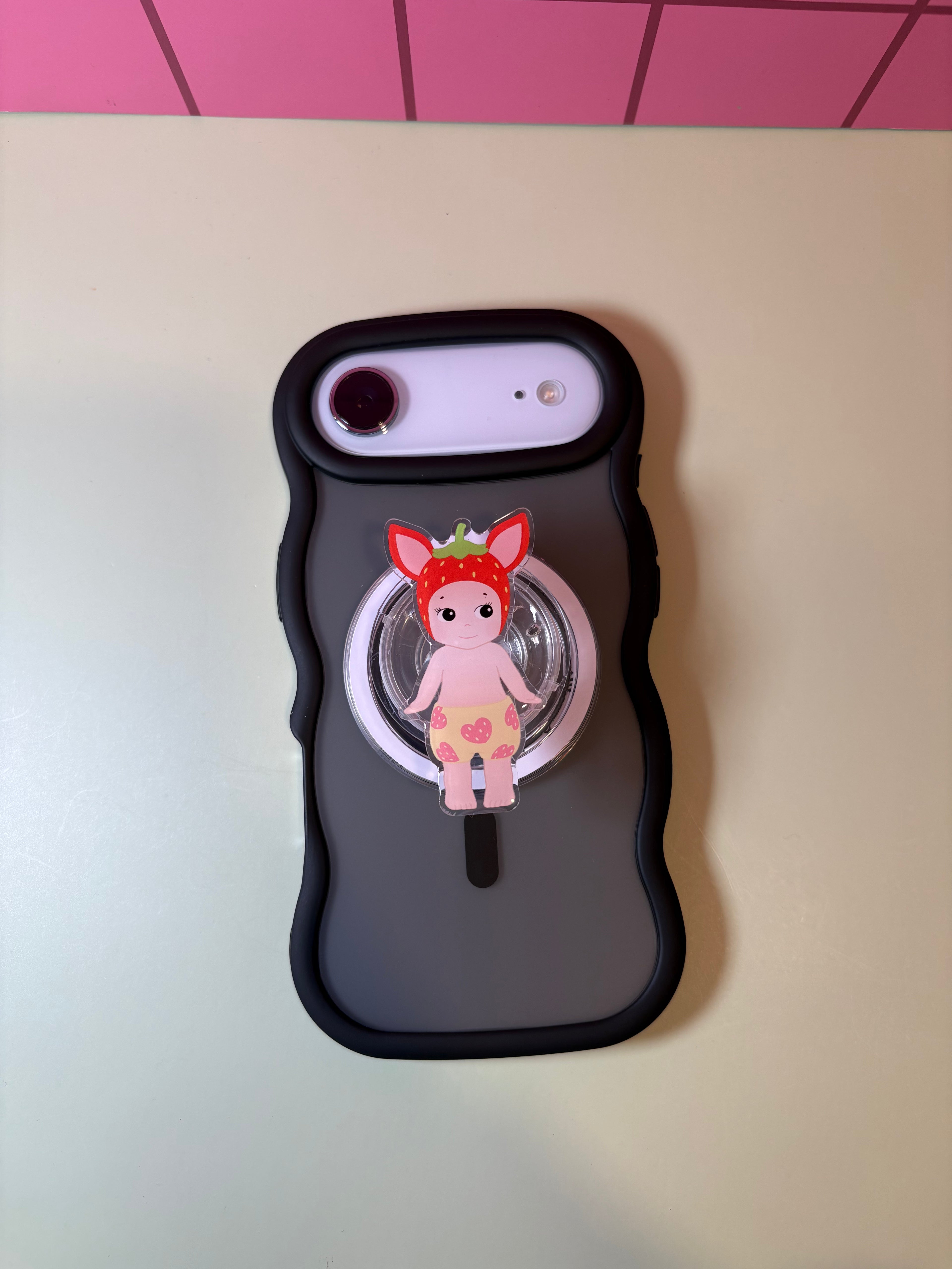 "Sonny Angel Strawberry" Phone & E-Reader MagSafe Grip