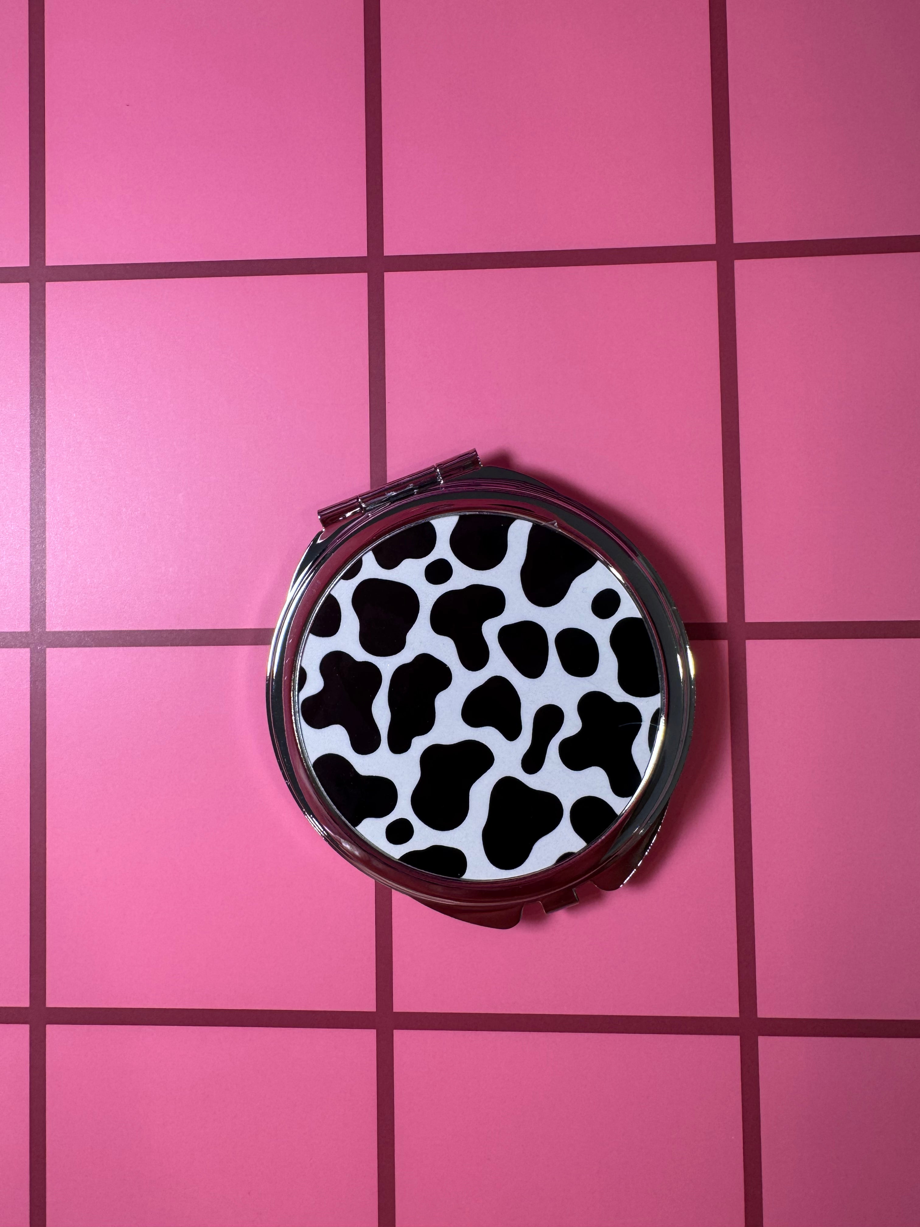 Cowprint Compact Mirror