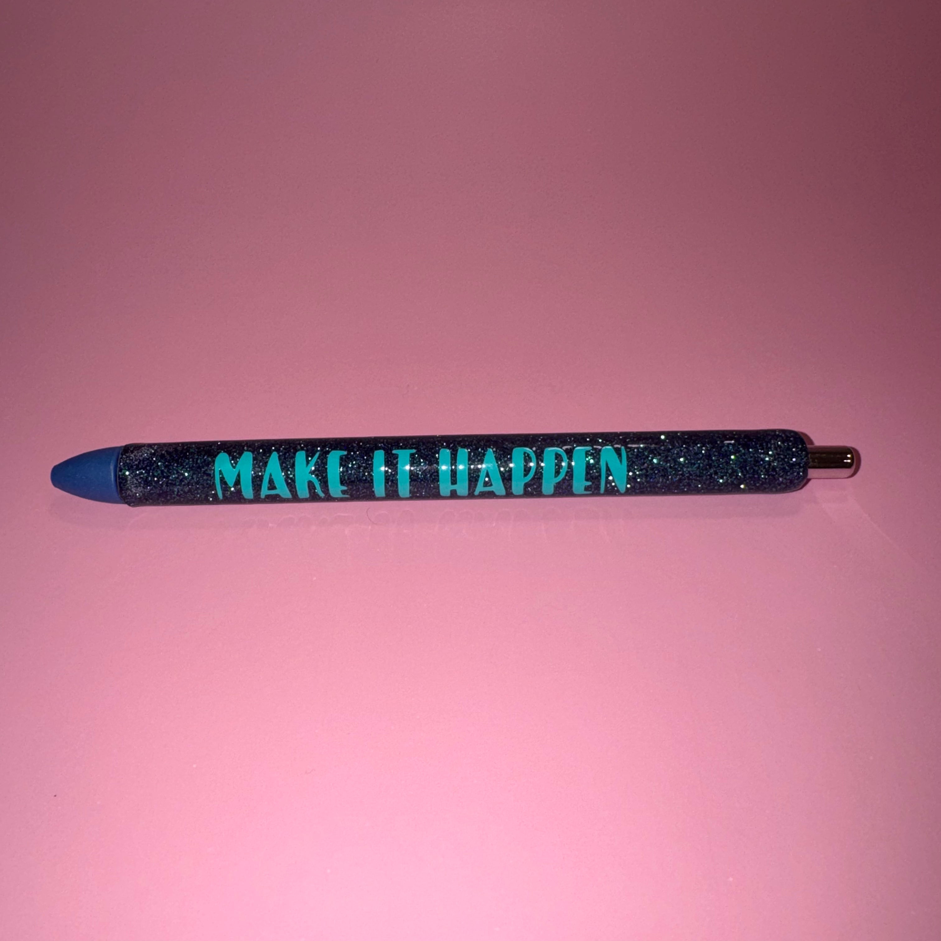 Make It Happen Pen in blue