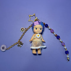 Purple Flower  - Sonny Angel Keychain