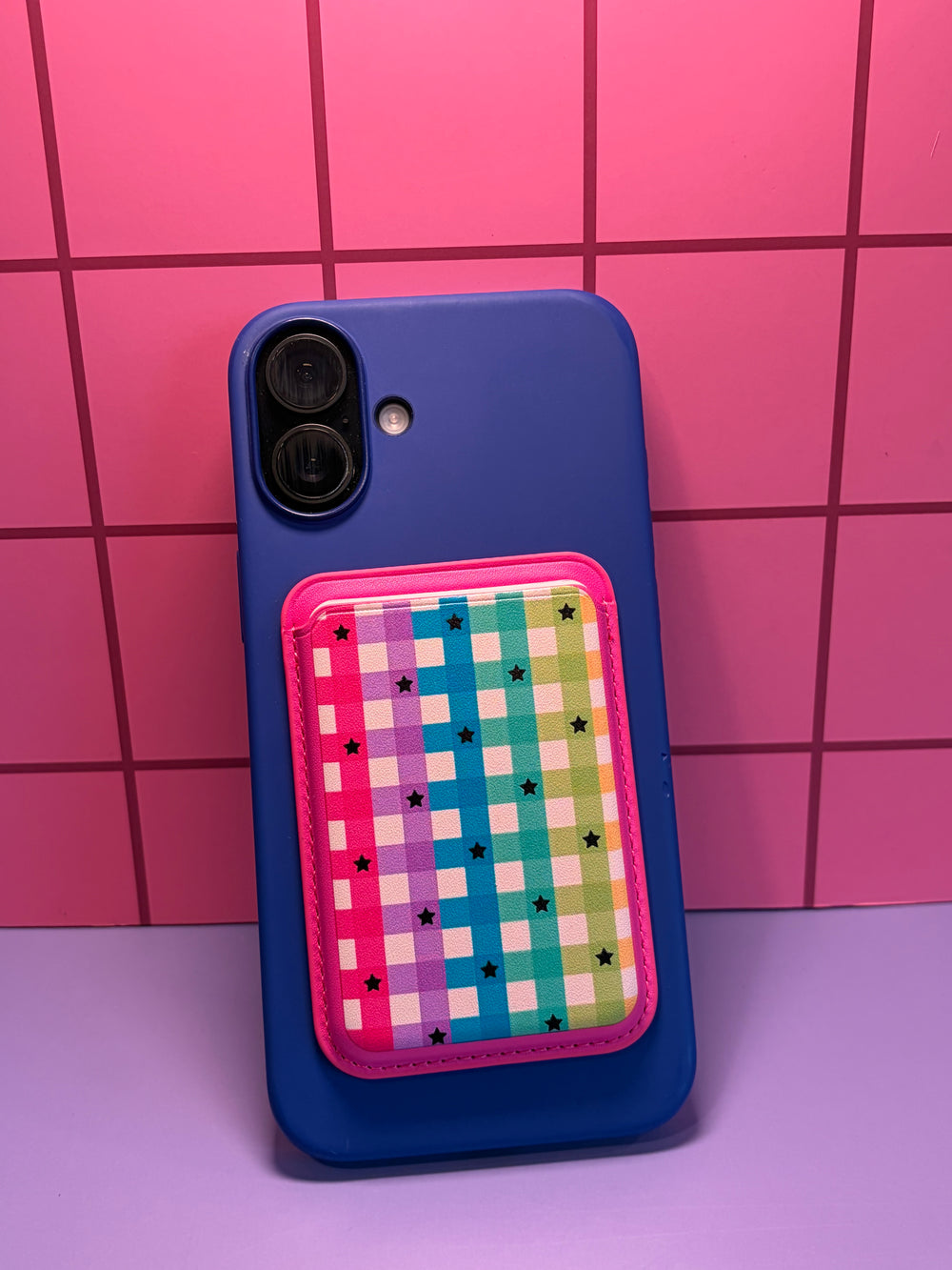 Checkered Stars  - MagSafe Wallet