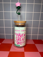 Have A Great Day - 16 Oz Glass Can