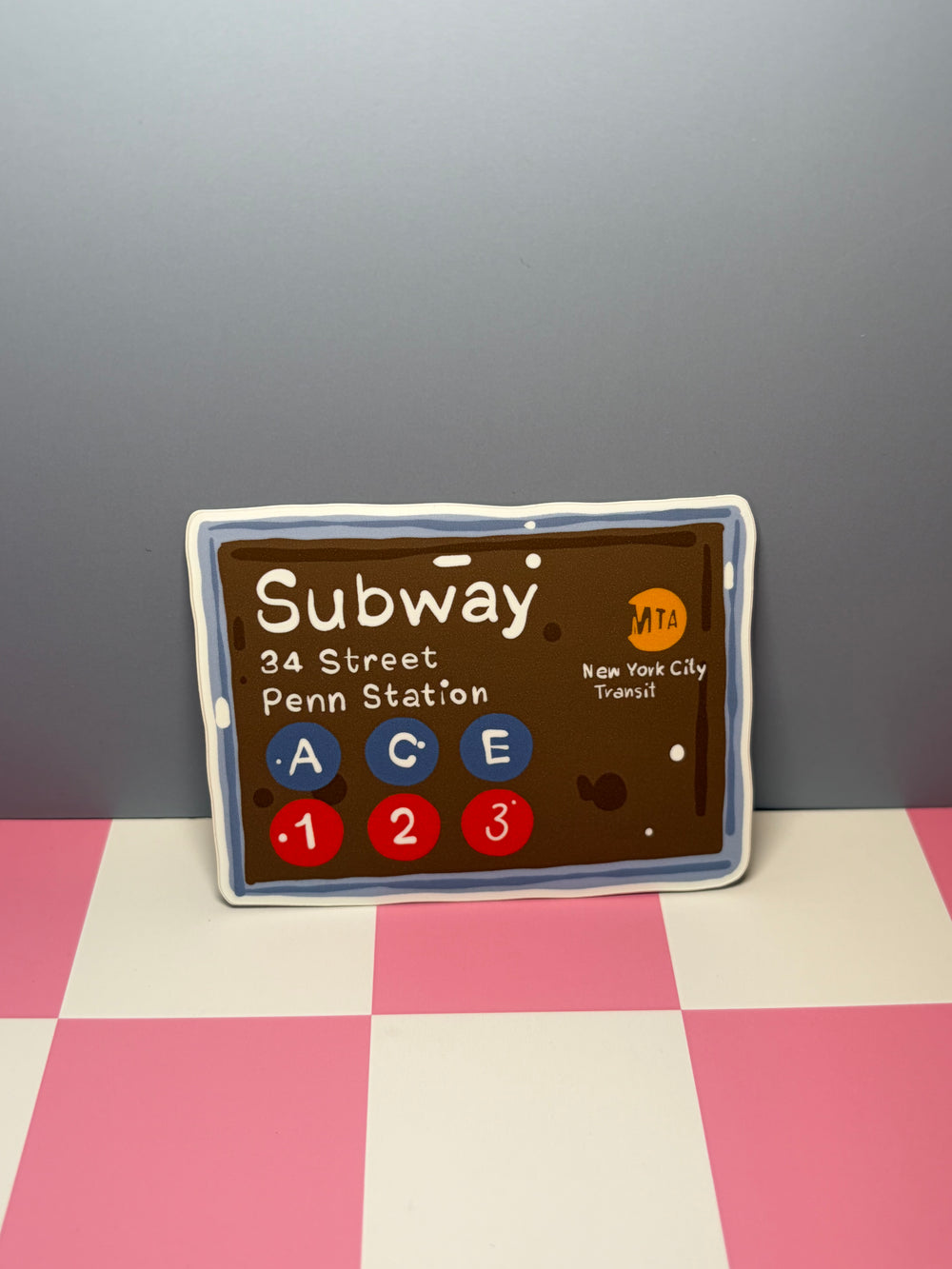 NYC Subway - Sticker